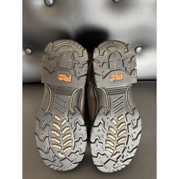 Timberland PRO Men’s 8.5 Steel Toe Waterproof Work Boots Brown Hiking Safety
